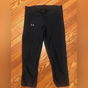 Under armour capri leggings. Size M.